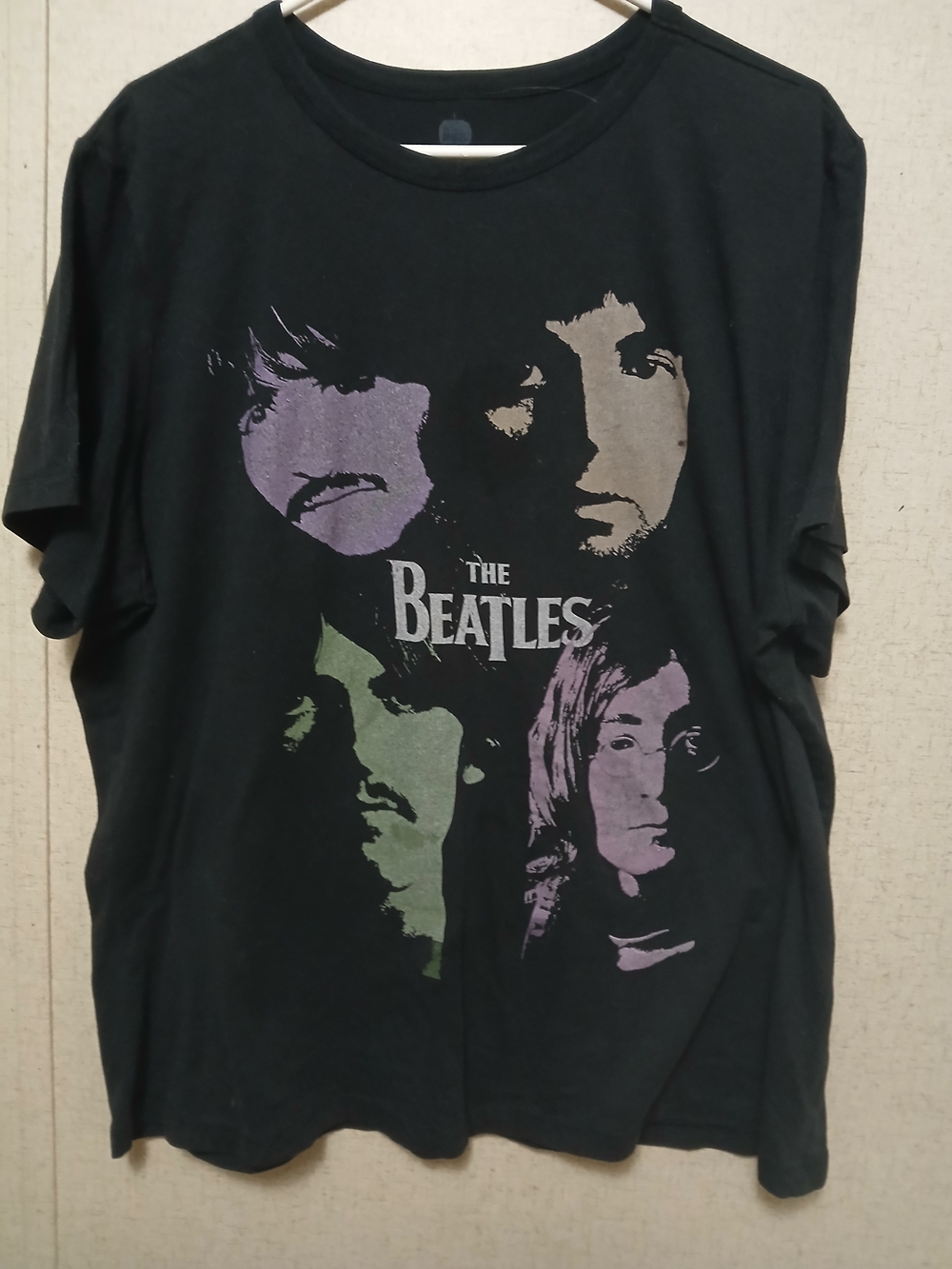 The Beatles Black Graphic Band Tee